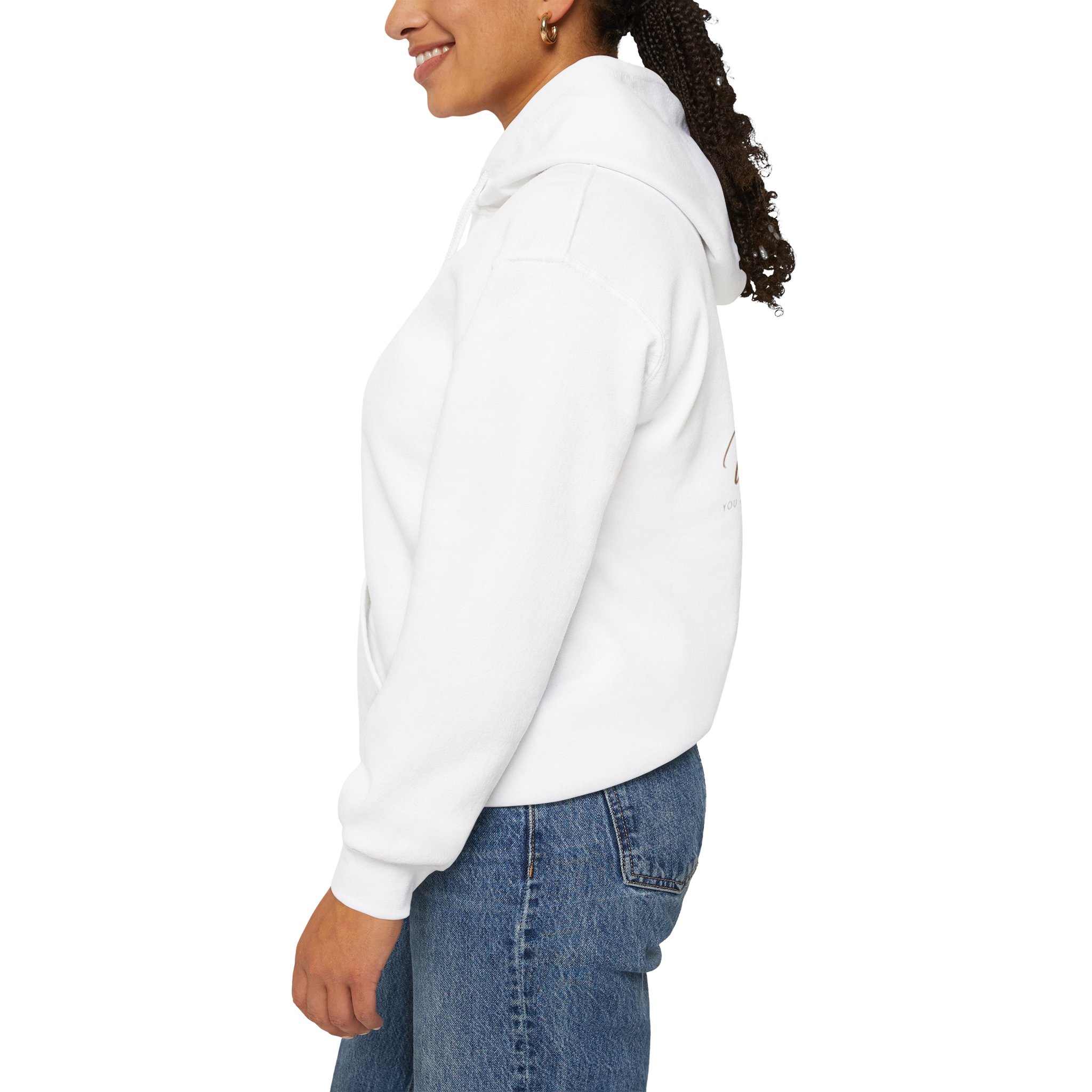 El Roi Women Hoodie | Crown Script Faith Design - Image 7
