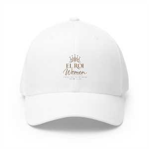 Embroidered 'El Roi Women' Crown Cap — Structured Closed-Back Baseball Hat