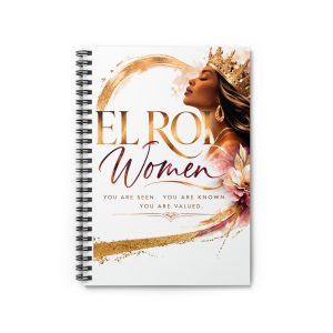 El Roi Women Spiral Notebook — Inspirational Ruled Journal for Empowered Black Women